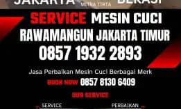 Tukang Service Mesin Cuci Panggilan Rawamangun Jakarta Timur 0857 1932 2893