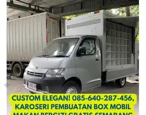 Custom Elegan, Karoseri Pembuatan Box Mobil Makan Bergizi Gratis Semarang Demak
