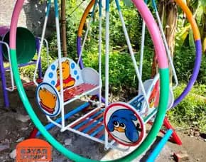 Terlengkap Pusat Mainan Playground Set Ayunan Besi Di Magelang