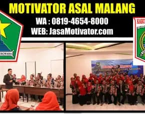 Motivator Dari Malang, (0819-4654-8000) Terlucu & Semangat