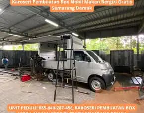 Mobil Aksi Cepat, Karoseri Pembuatan Box Mobil Makan Bergizi Gratis Semarang Demak
