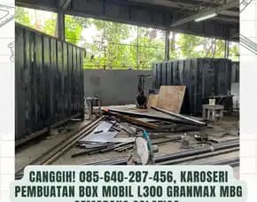 Canggih, Karoseri Pembuatan Box Mobil L300 Granmax Mbg Semarang Salatiga