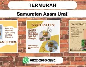 Termurah, 0822-2000-3882 Distributor Samuraten Asam Urat Cianjur