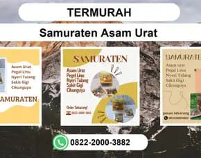Termurah, 0822-2000-3882 Distributor Samuraten Asam Urat Lhokseumawe