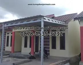 (Termurah), Jasa Pasang Kanopi Baja Ringan Palam