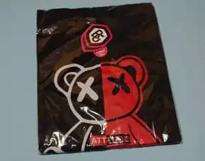 Kaos Distro Panda X Hitam
