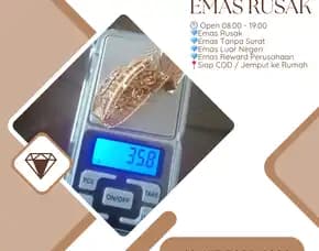 Terima Jual Beli Emas Rusak Kertanegara