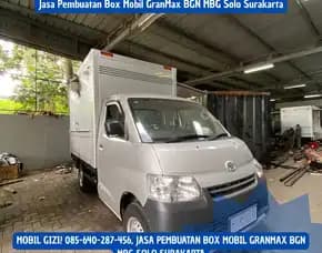 Mobil Gizi, Jasa Pembuatan Box Mobil Granmax Bgn Mbg Solo Surakarta