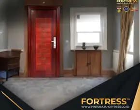 (Fortress) Pintu Rumah Dari Baja Ringan Kupu Tarung Di Palu