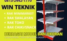 0813-2442-1770 Harga Pabrikan, Grosir Rak Produk Weru, Cirebon