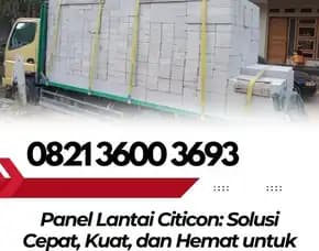 Pilihan Andal – 0821 3600  3693 Panel Lantai Citicon Terbaik Di Jawa Tengah