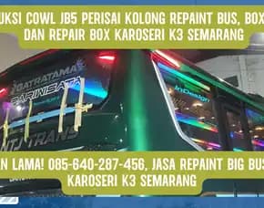 Tahan Lama! Jasa Repaint Big Bus Jb5 Karoseri K3 Semarang
