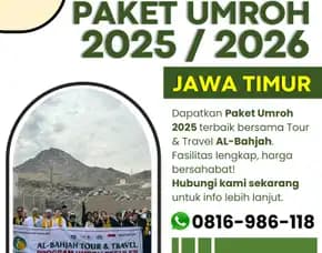 Paket Umroh Reguler 2025 Tajinan Malang Al Bahjah