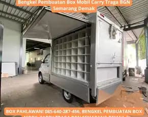 Box Pahlawan, Bengkel Pembuatan Box Mobil Carry Traga Bgn Semarang Demak