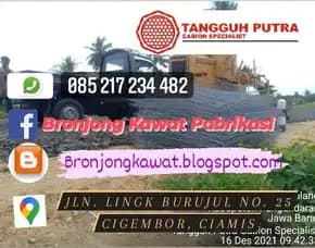 Sale !!! Pabrik Bronjong Kawat Pabrikasi Di Mandau, Riau