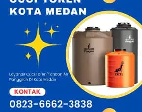 Jasa Cuci Toren Medan Johor 0823,6662,3838