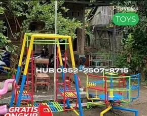 Desain Ayunan Besi Hollow Dan Produsen Playground Kec Pajangan Bantul