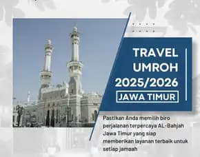Travel Umroh Eksklusif 2025 Kasembon Malang – Al Bahjah, Ibadah Lebih Khusyuk!