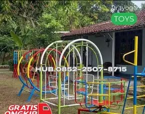 Rekomendasi Ayunan Besi Taman Dan Jembatan Goyang Kec Geneng Ngawi