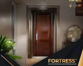 (Fortress) Pintu Baja Kamar Mandi 1 Daun Di Palu