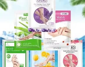 Foot Mask / Masker Kaki / Pelawatan Kaki / Foot Peeling / Foot Exfloating / Efero/ Exfloating Foot M