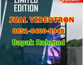 Wea (08x51 84oo 89x48) Jual Videotron Indoor Di Bondowoso
