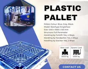 Kegunaan Jenis Pallet Plastik