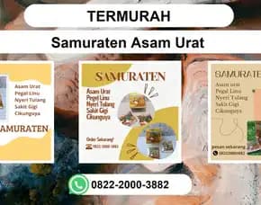 Termurah, 0822-2000-3882 Distributor Samuraten Asam Urat Banyuwangi