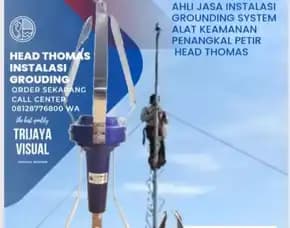 Spesialis Instalasi Ahli Jasa Pasang Penangkal Petir Cibungbulang Bogor