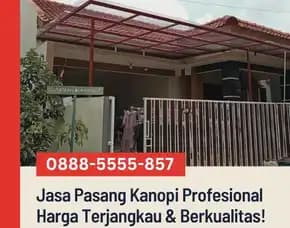 Bikin Kanopi Serahkan Pada Ahlinya