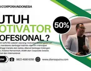 Trainer Leadership Pangkal Pinang, Terpercaya & Solutif, Dian Saputra
