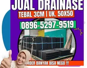 0896-5297-9519 (Bu Diana), Harga Drainase Rumput Sintetis Makassar Pangkajene Liukang Tupabbiring Utara
