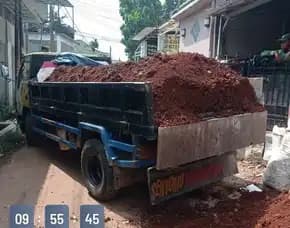 Jasa Buang Puing Tanah Merah Urungan  Dll