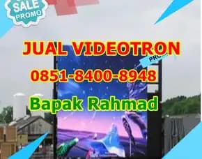 Wea (08x51 84oo 89x48) Jual Videotron Indoor Di Bombana