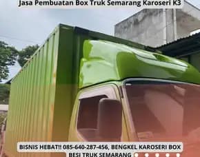 Bisnis Hebat, Bengkel Karoseri Box Besi Truk Semarang