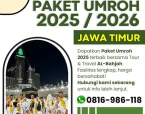 Paket Umroh Ramadhan 2025 Sumberpuncung Malang Bersama Al Bahjah
