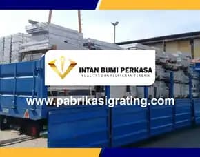 Jual Steel Grating Galvanis Plate Custom Semarang