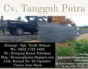 Diskon, Jual Bronjong Kawat Ciamis, Di Pakis, Malang