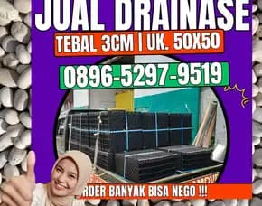 0896-5297-9519 (Wa), Jual Drainase Rumput Sintetis Palembang Batu Raja Barat
