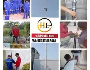 Ahli Jasa Pasang Penangkal Petir Konvensional & Radius Murah Berkualitas, Wilayah Rangkasbitung