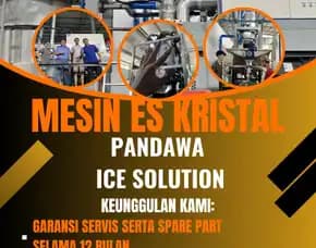 Mesin Es Kristal 1 Ton, Maluku, Kab. Buru