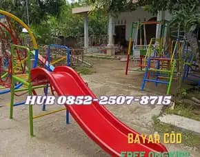 Contoh Ayunan Besi Sederhana Dan Perosotan Custom Kec Lebak Gedong Lebak