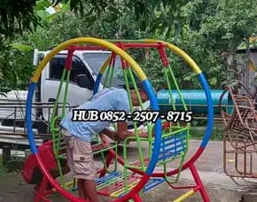 Hub 0852-2507-8715 Cukup Share Lock !! Ayunan Besi Dewasa Dan Perosotan Custom  Kec Karangtengah Demak Bayar Cod Free Ongkir