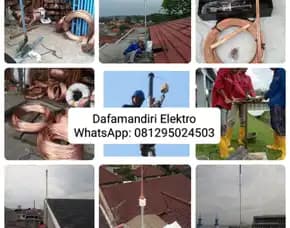 Agen Pasang Penangkal Petir Konvensional Terdekat Bojonggede - Bogor