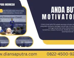 Trainer Team Building Purworejo, Terpercaya & Solutif, Dian Saputra